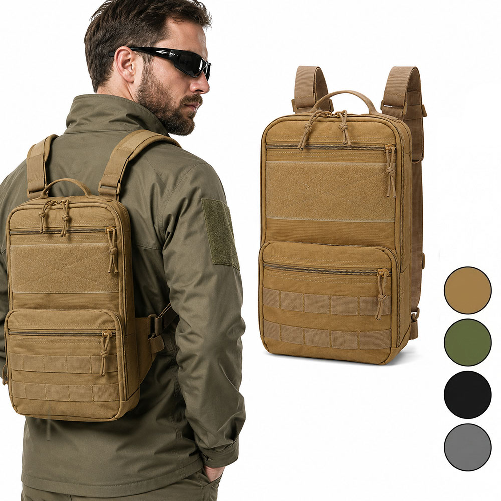 Edc Carry Kit - Mochila Tática MOLLE Impermeável Destacável para