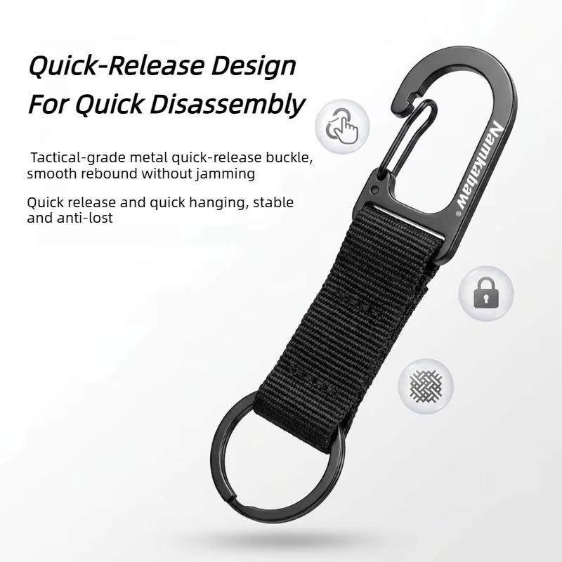 Mosquetão de mola compacto com - Edc Carry Clip avaliação e preço