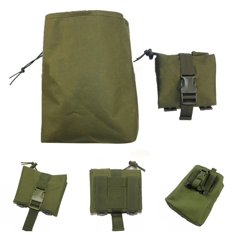 Molle dobrável despejo gota re - Edc Carry Fanny Pack avaliação e preço