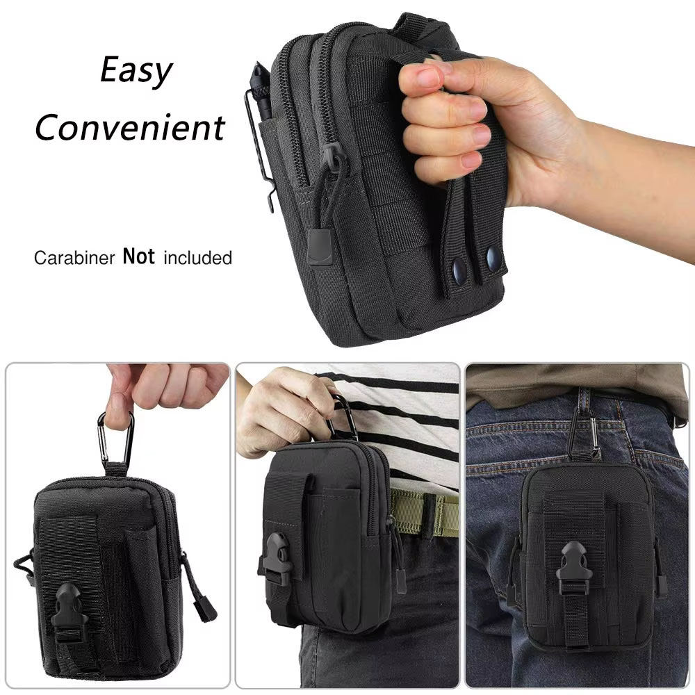 Bolsa de Cintura Tática Multif - Edc Carry Fanny Pack avaliação e preço